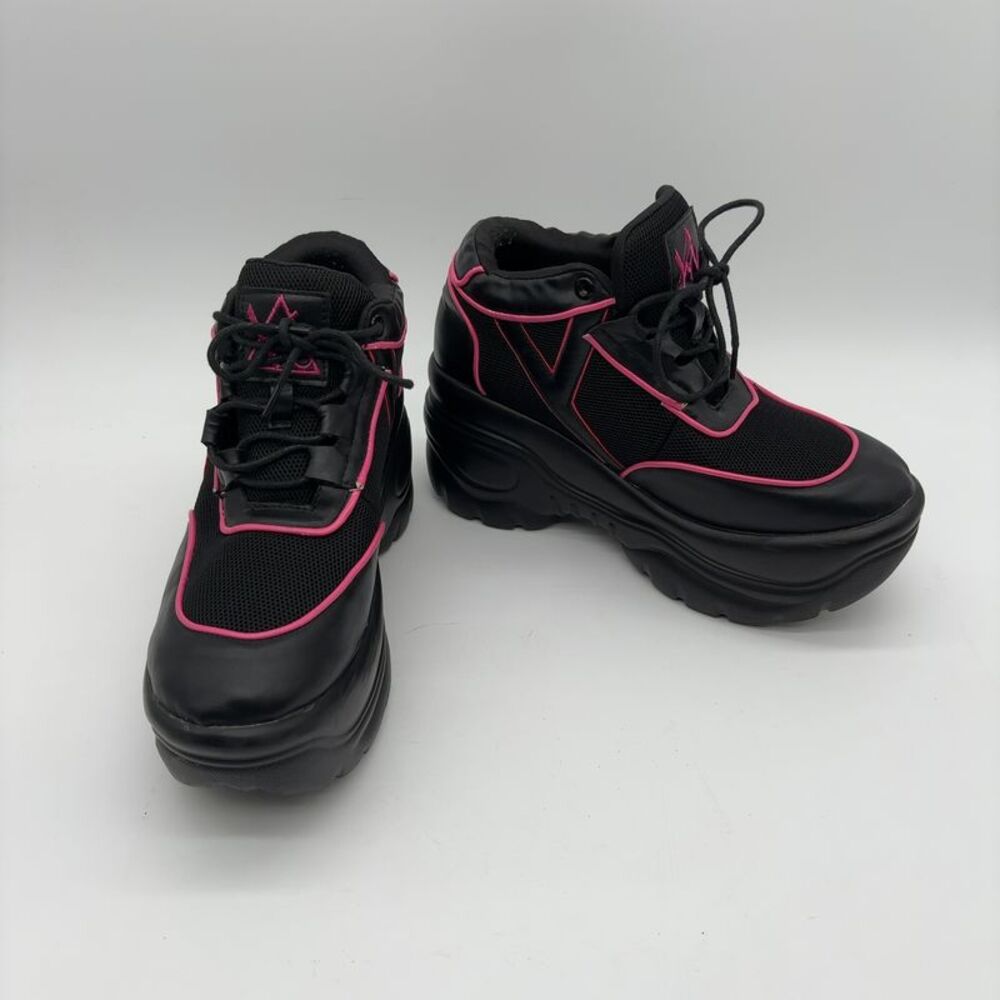 YRU platform matrix sneaker